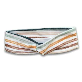 Mocha Stripes Knotties Headband