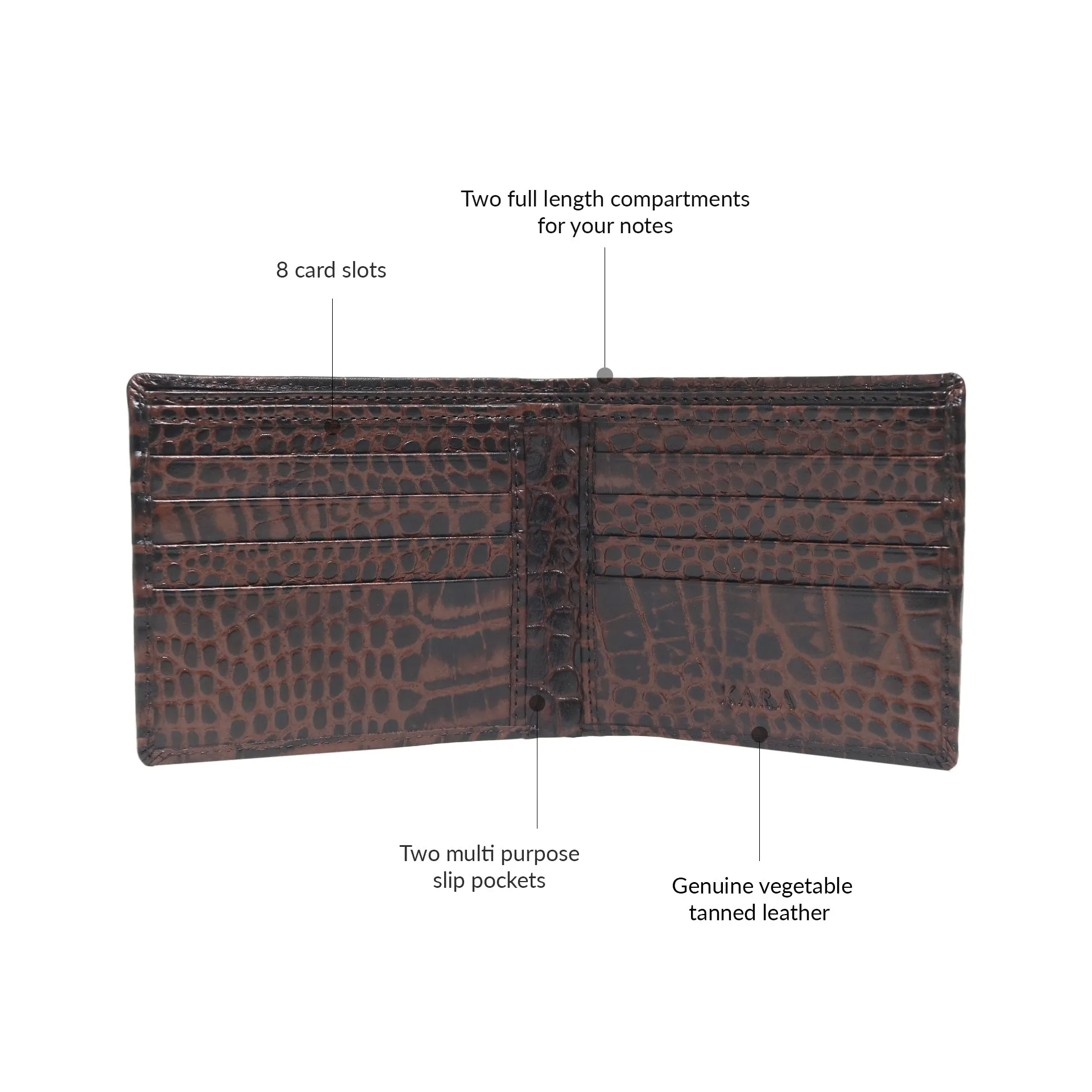 Navy 10148 Wallet & 10119 Cardholder Combo for Men
