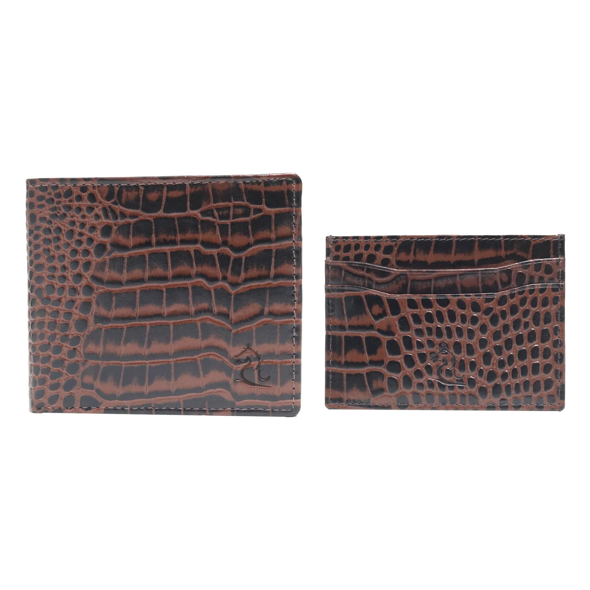 Navy 10148 Wallet & 10119 Cardholder Combo for Men