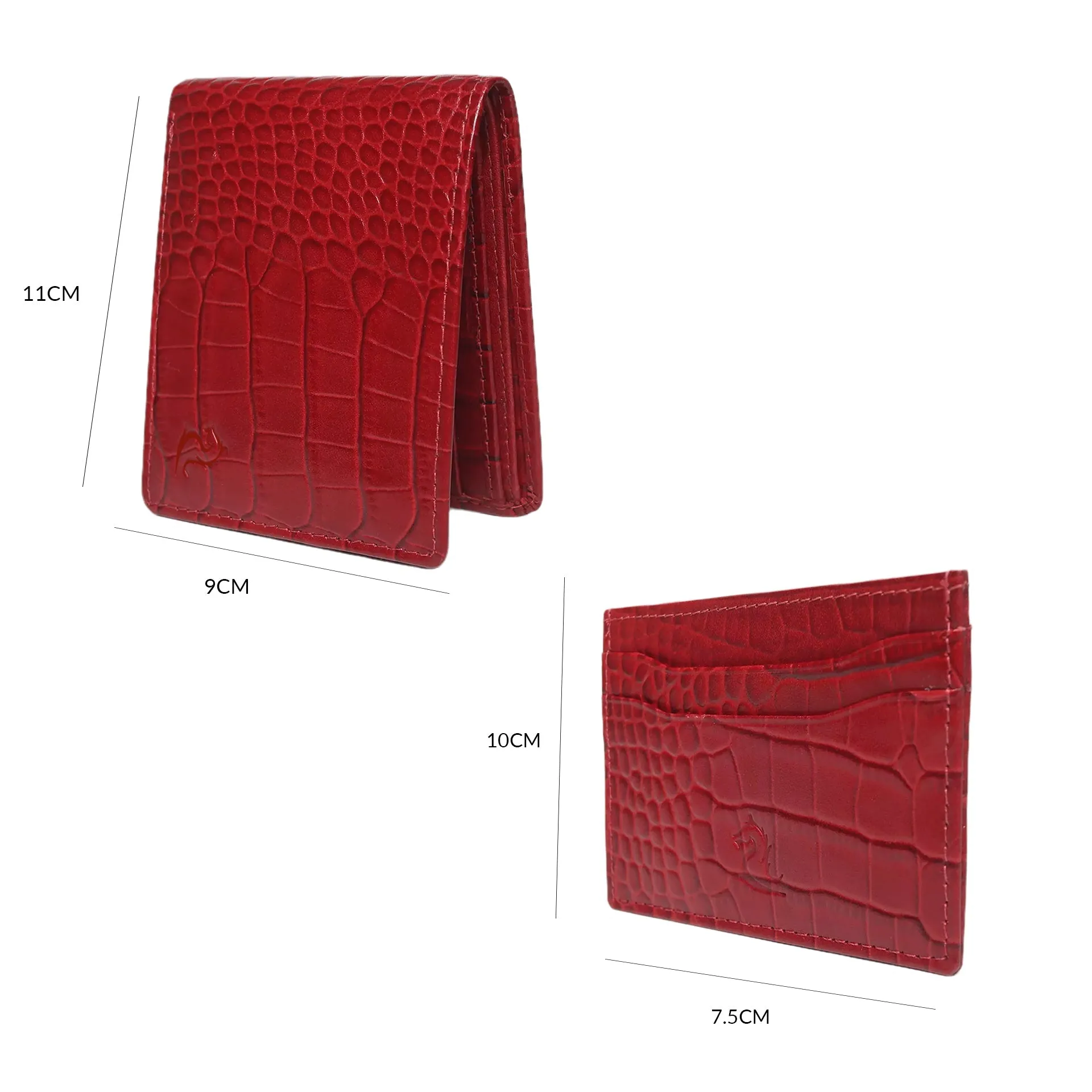 Navy 10148 Wallet & 10119 Cardholder Combo for Men