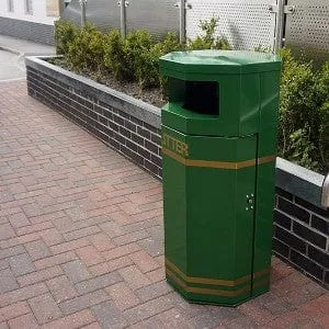 Octagonal Bin - 90 litres