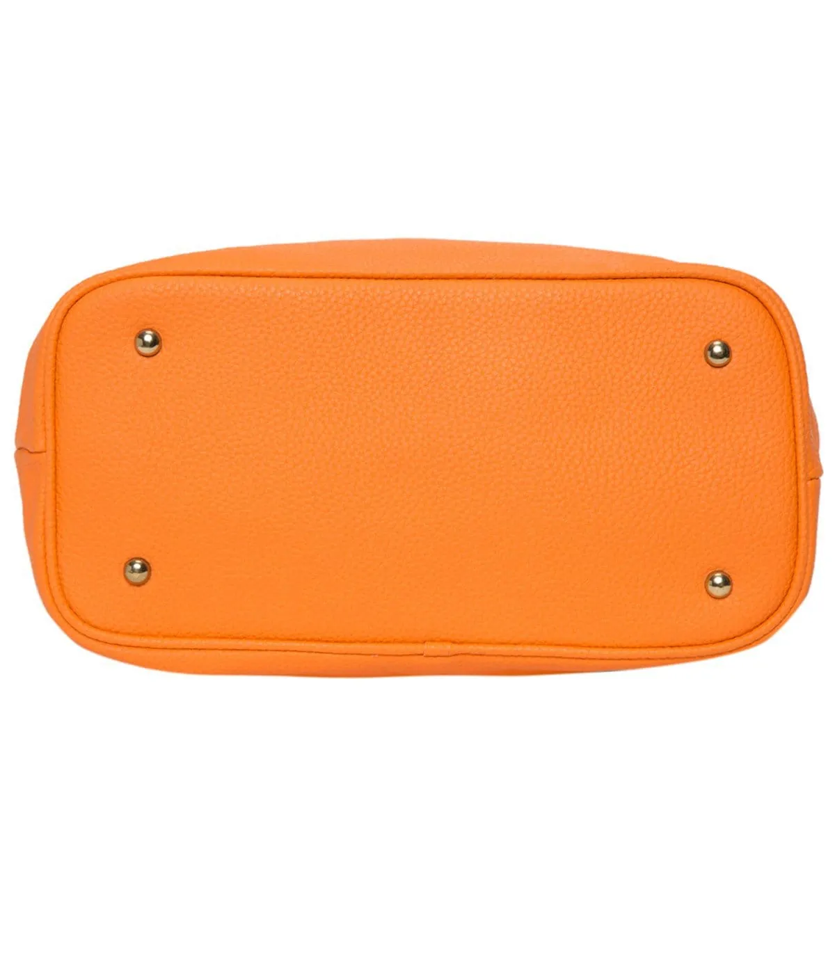 Orange Chain Tote Bag