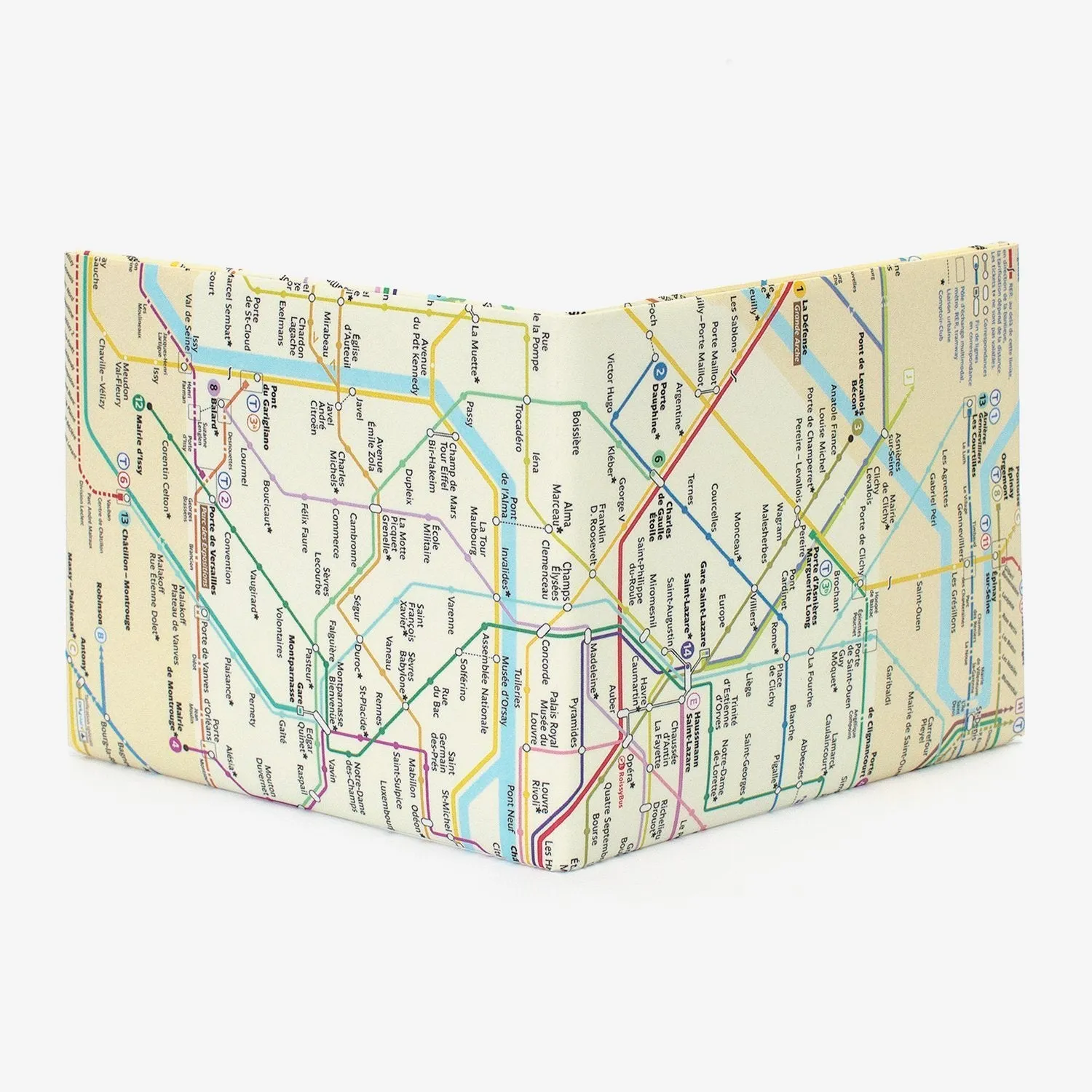 Paris Metro Bifold Wallet