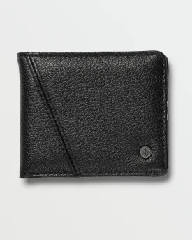 Pay-A-Pal Leather Bifold Wallet - Black