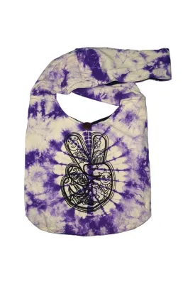 Peace handbags (tiedye)