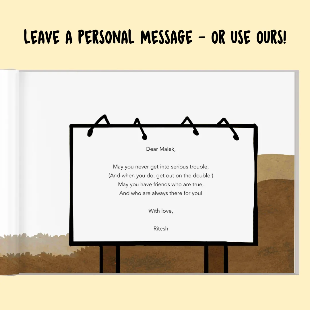 Personalised Storybook -  The ZooKeeper; Should Animals Be Kept In A Zoo?