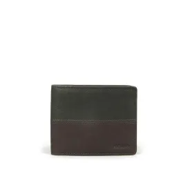 Picard Dallas Men's Leather Wallet with Card Window and Zipped Pouch (Khaki)