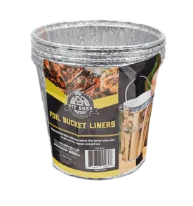 Pit Boss Foil Bucket Liners - 6 Pack