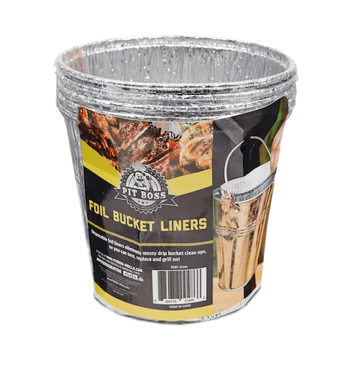 Pit Boss Foil Bucket Liners - 6 Pack