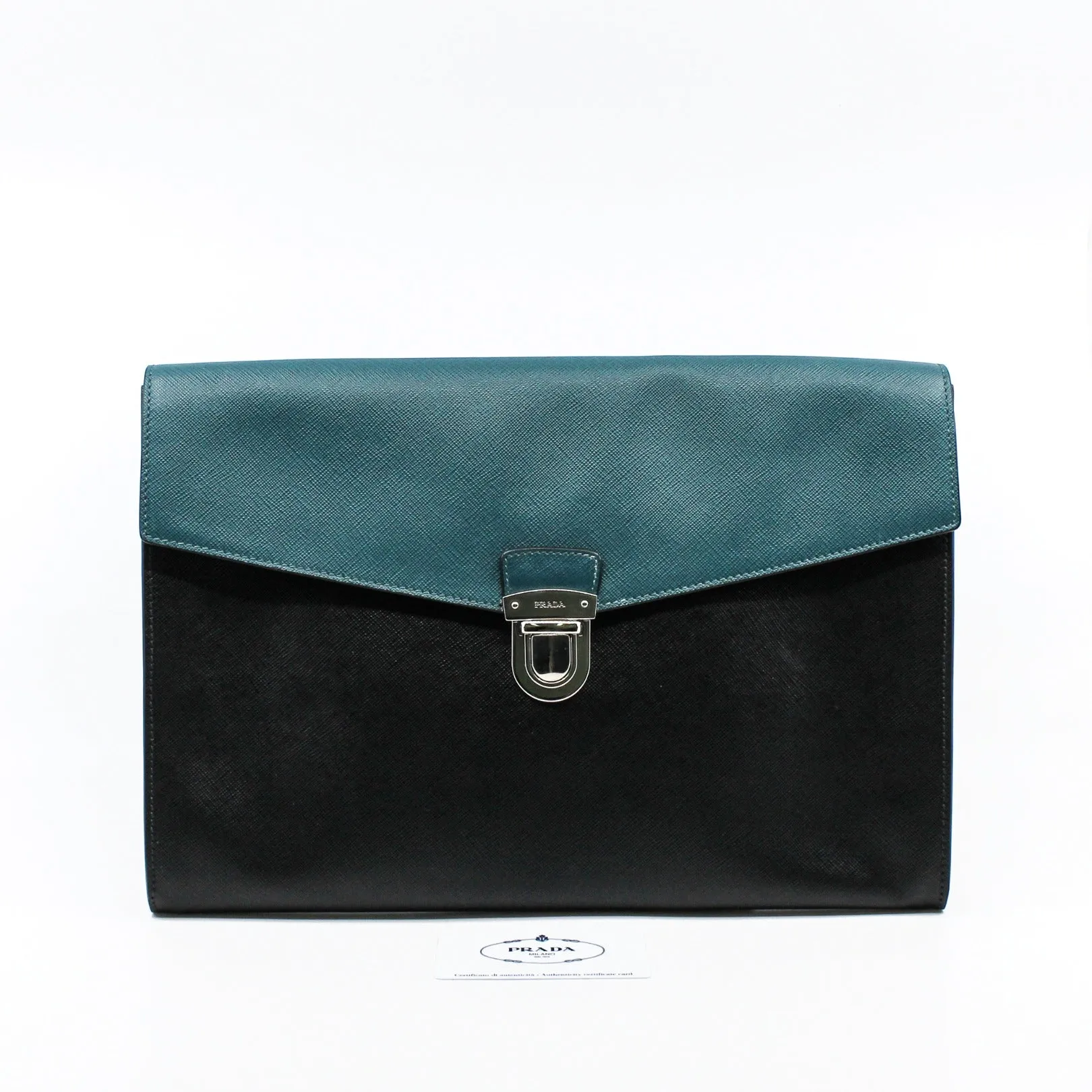 prada clutch men