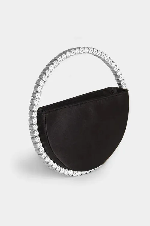 Rhinestone Circle Wristlet