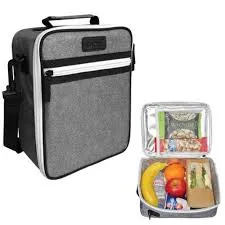 Sachi Personalised Lunch Tote - Charcoal