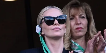 Saint Laurent Sun SL 214 Kate 001 - As Seen On Charlize Theron & Olivia Attwood