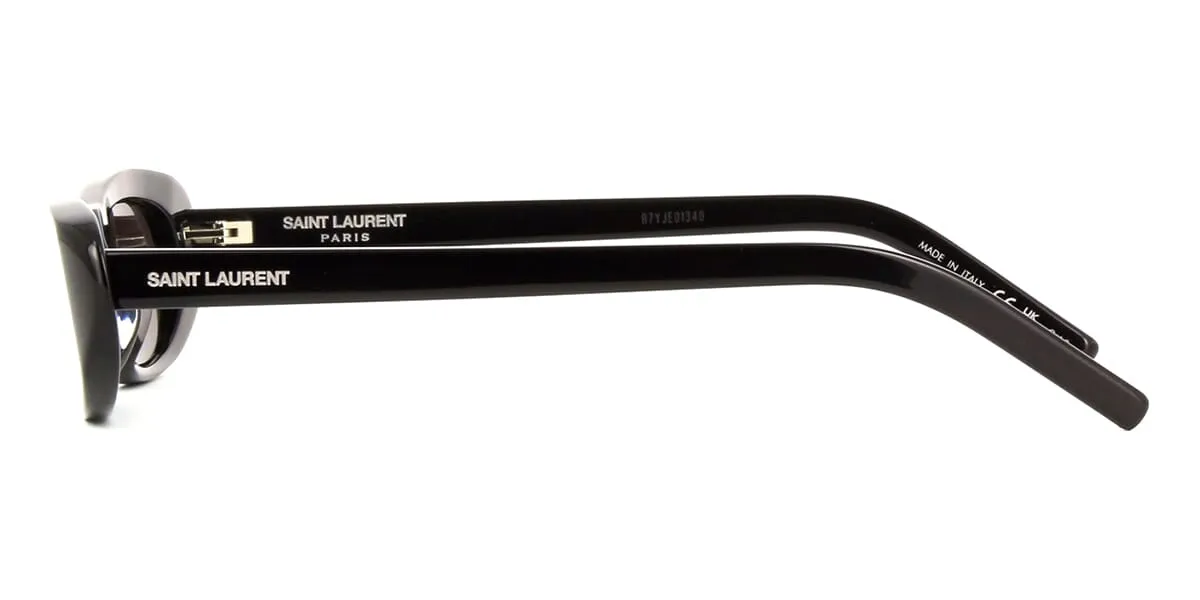 Saint Laurent Sun SL 557 Shade 001 - As Seen On Hailey Bieber & Usher