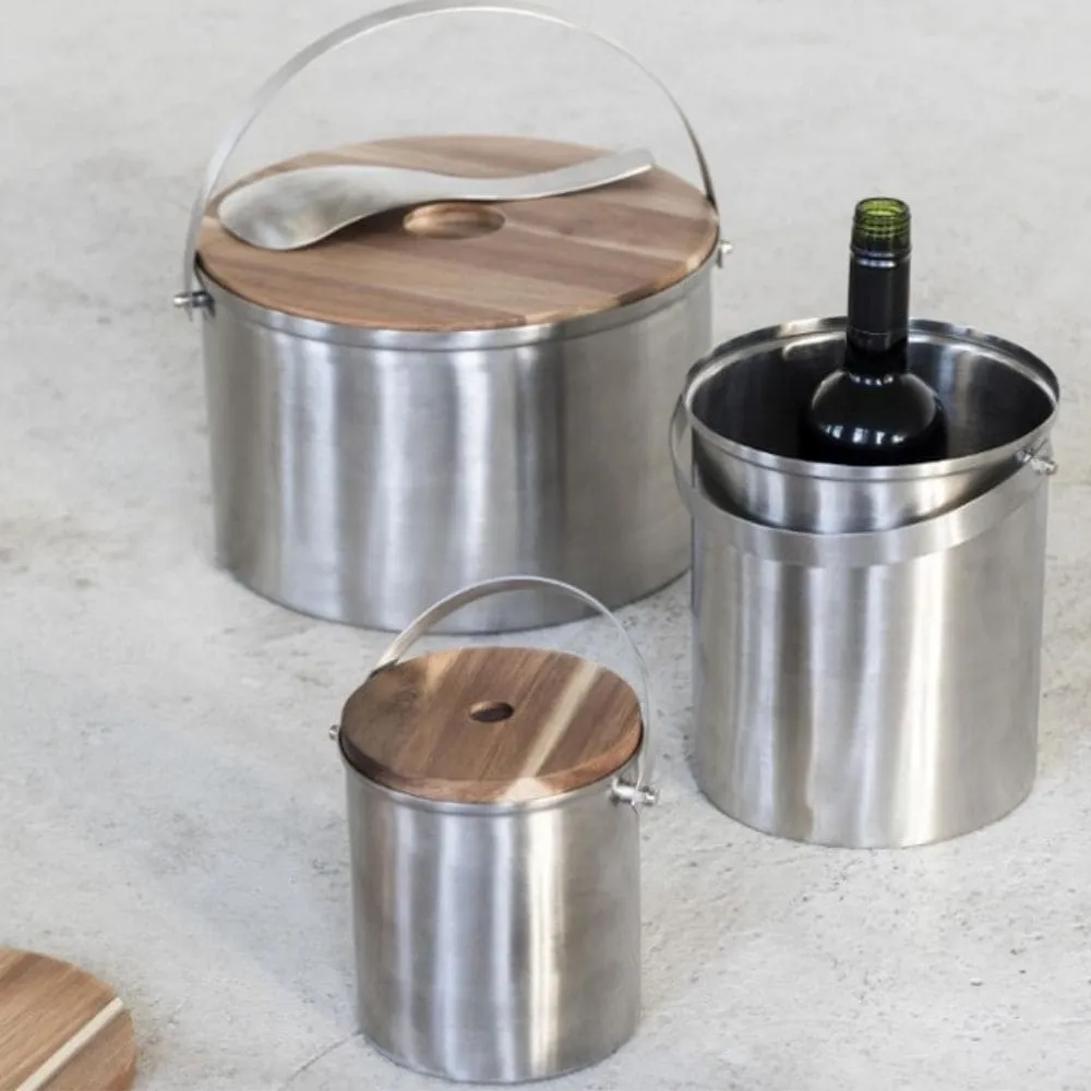Serax Table Accessories ice bucket XL brushed steel