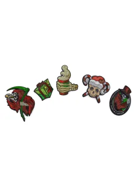 Seventh Ink Holiday Pins