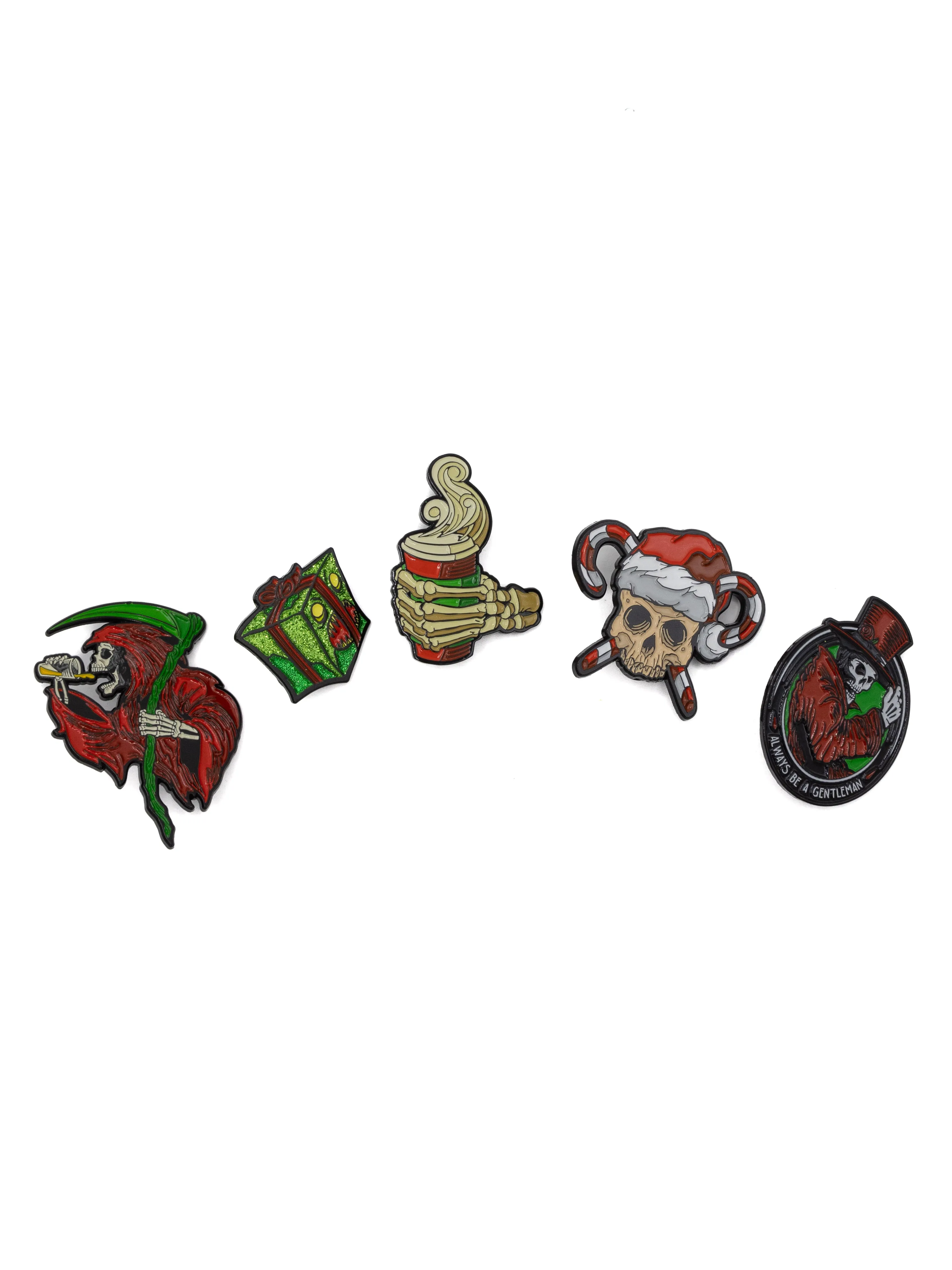 Seventh Ink Holiday Pins