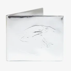 Silver Panther Bifold Wallet