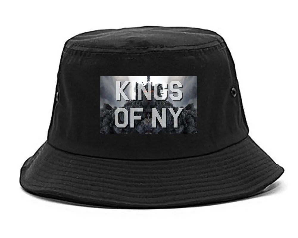 Smoke Cloud End Of Days Kings Of NY Logo Bucket Hat