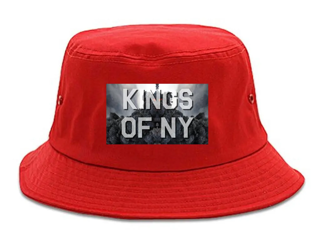 Smoke Cloud End Of Days Kings Of NY Logo Bucket Hat