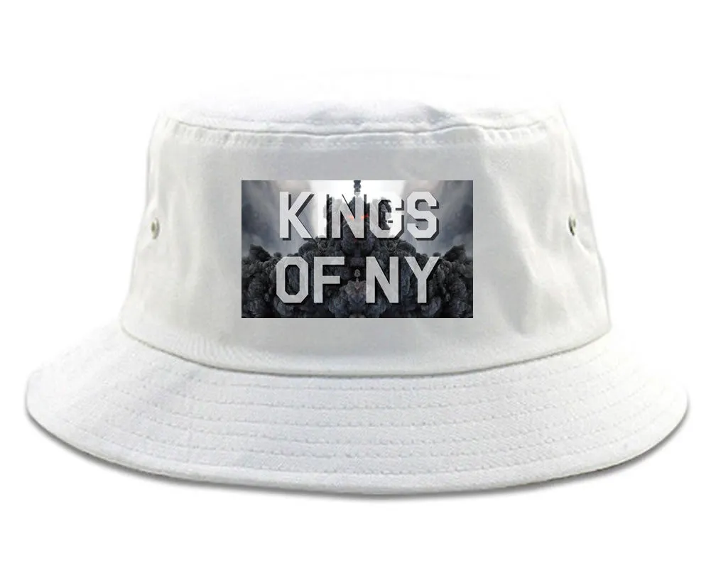 Smoke Cloud End Of Days Kings Of NY Logo Bucket Hat