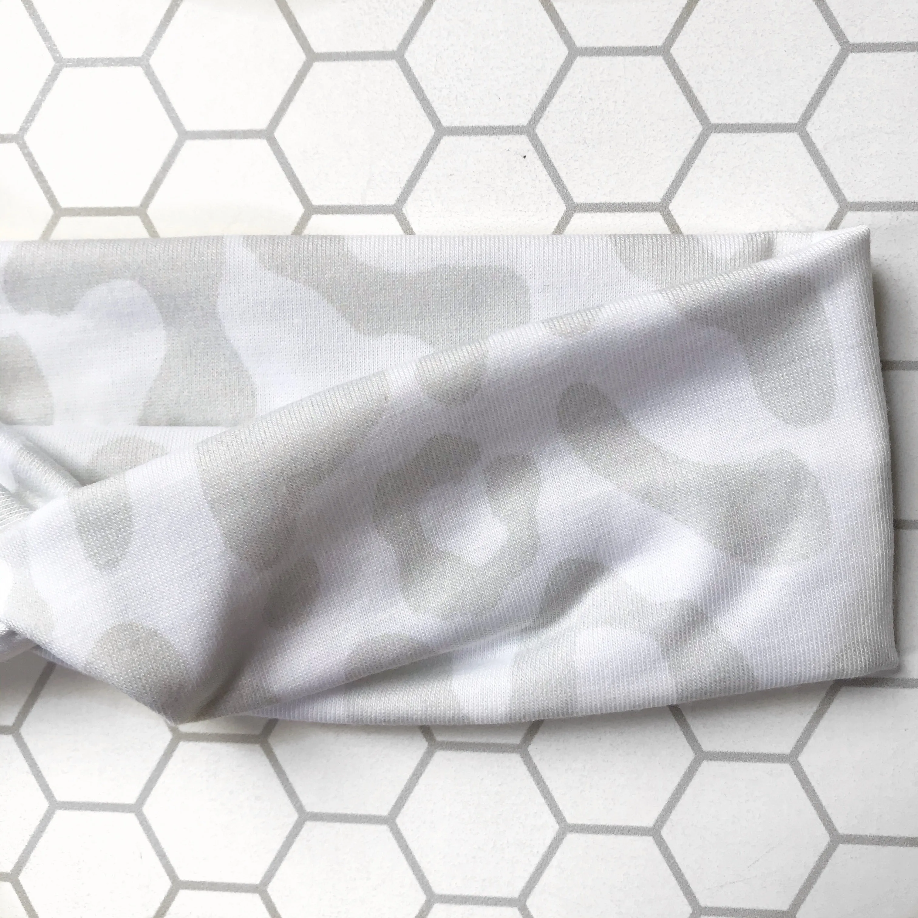 Snow Leopard Knotties Headband