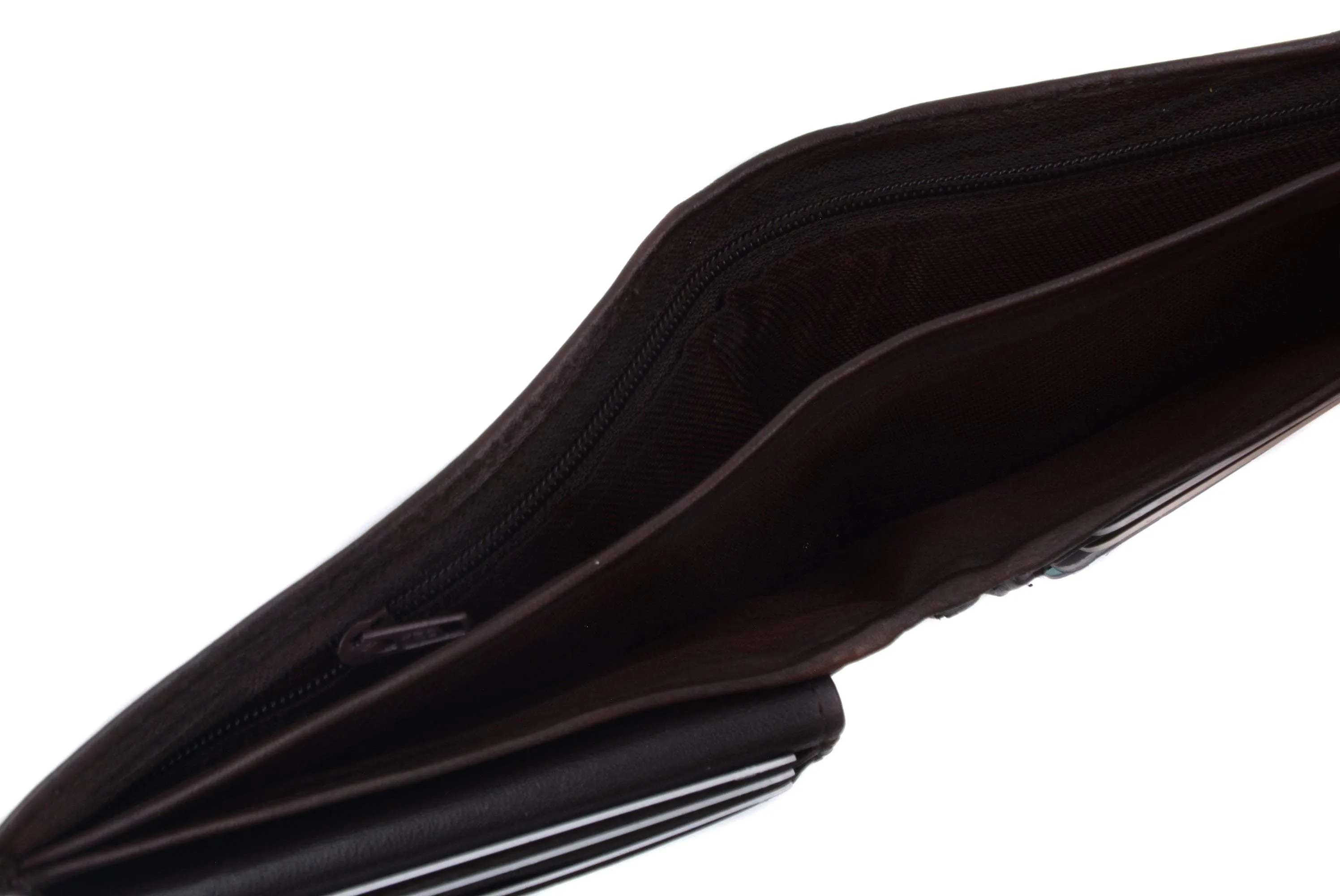 Soft Lambskin Leather Bifold Wallet W/Removable ID 533