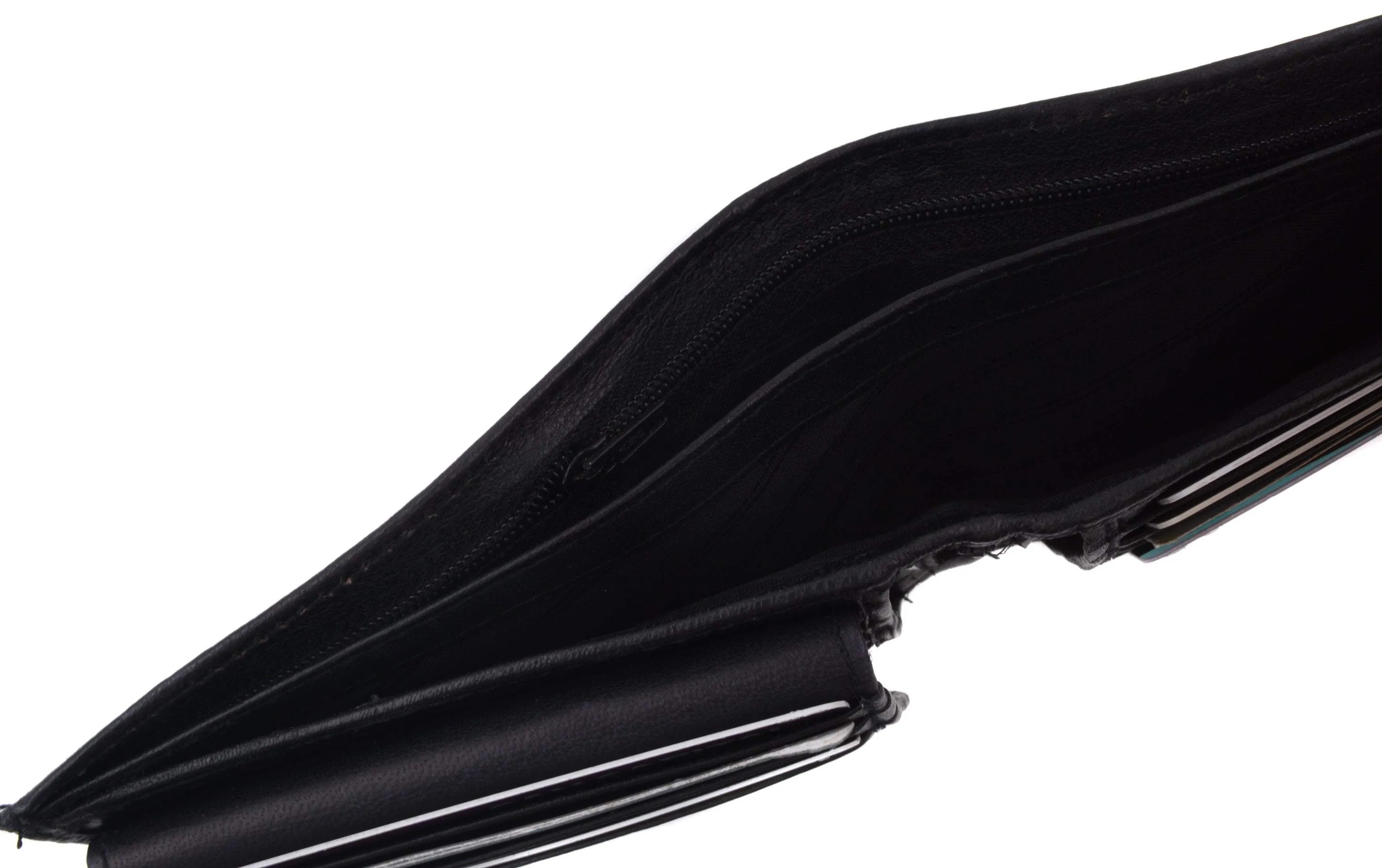Soft Lambskin Leather Bifold Wallet W/Removable ID 533