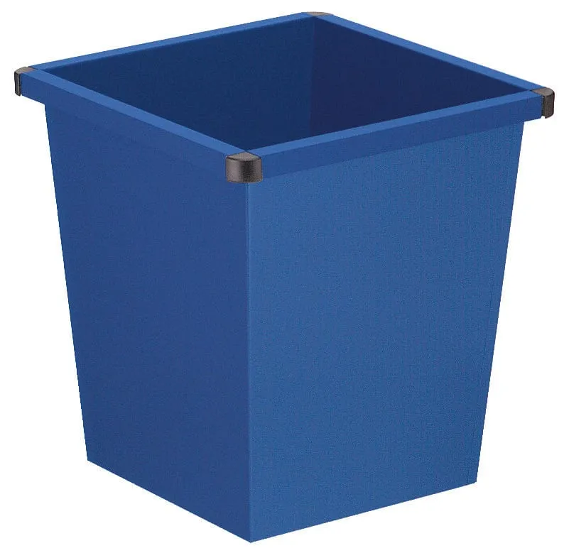 Square Tapered Waste Paper Bin - 27 Litre
