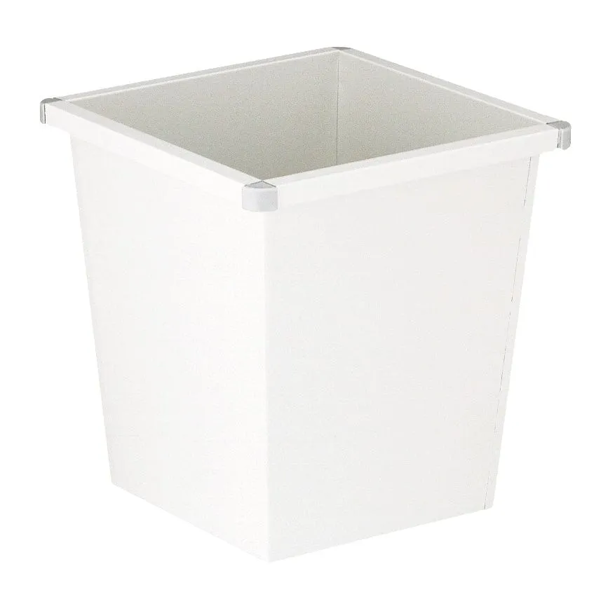 Square Tapered Waste Paper Bin - 27 Litre