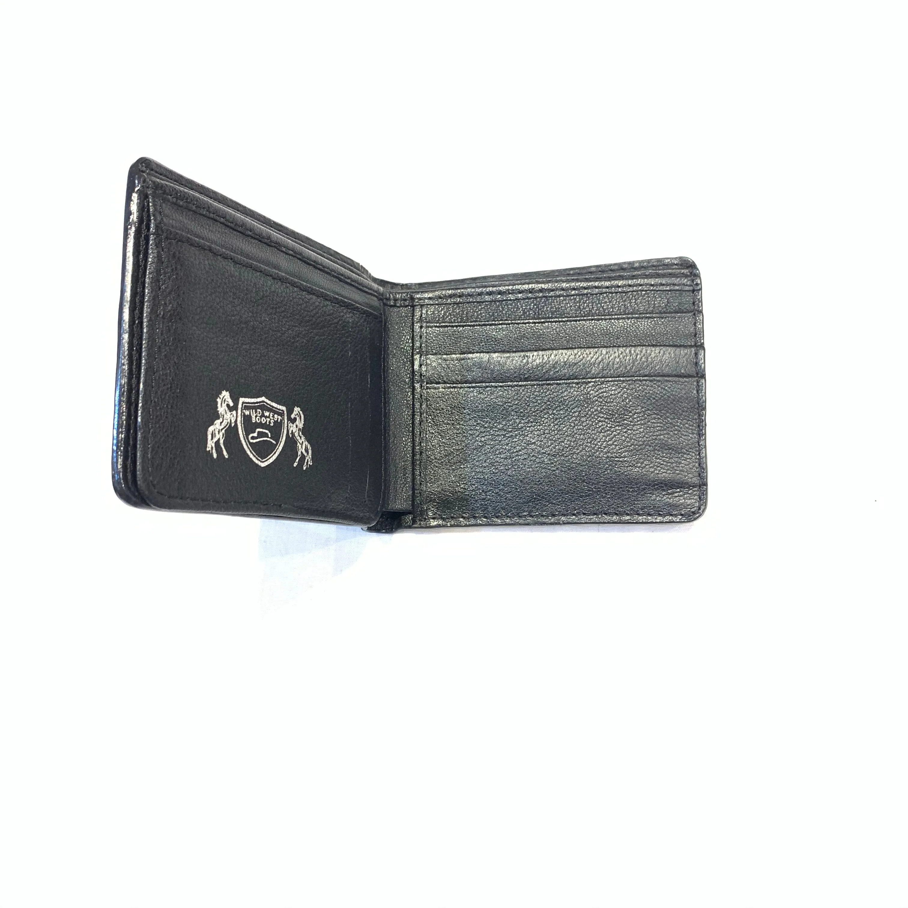 Stingray row stone Bi-fold Wallet