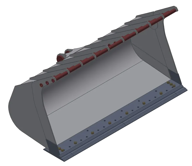TAG Trash Recycling Buckets for Wheel Loaders
