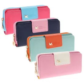 Trends Pumping Multi-card Position Female Long Zipper Purse