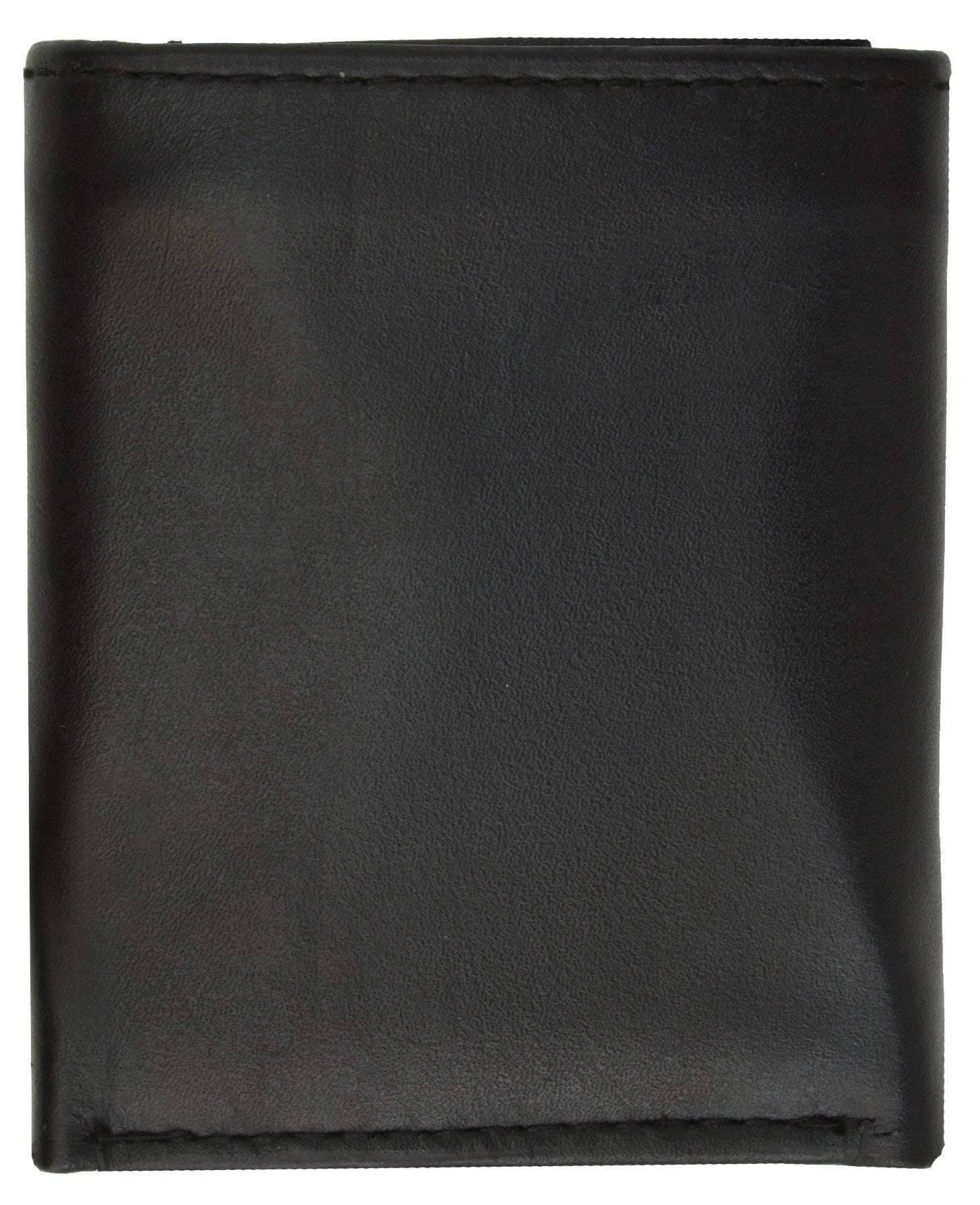Trifold Lamb Leather Wallet W/Removable ID attached W/Hook and Loop Closure 3255