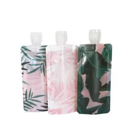 Tropical in Pink Travel Pouch, Set of 11