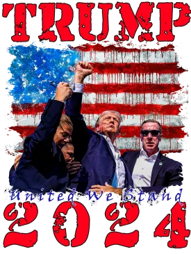 Trump heat transfer, no shirt
