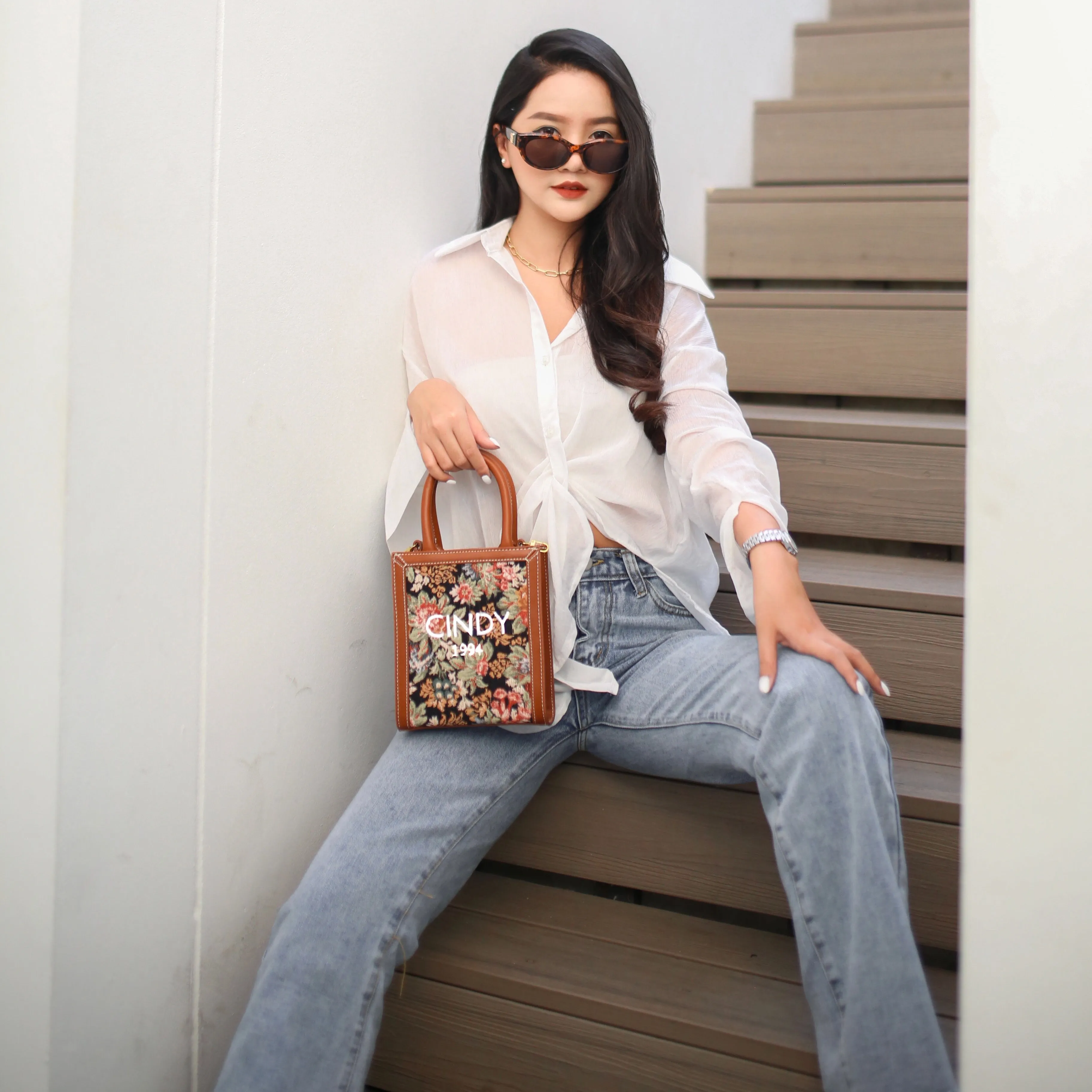 Vertical Tote Bag
