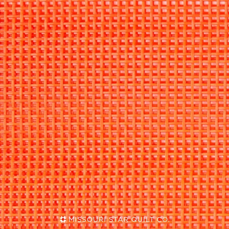Vinyl Coated Orange Mesh Roll 18" X 36"