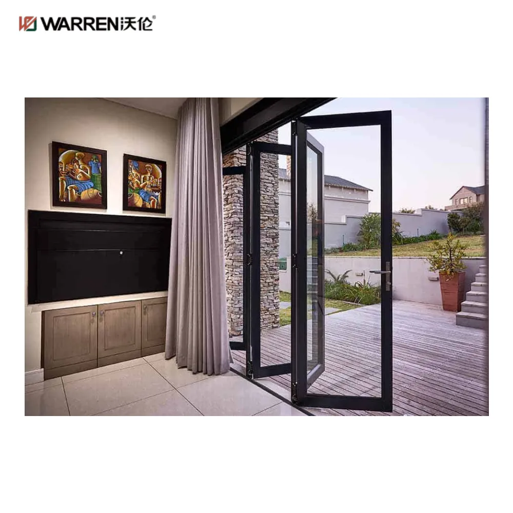 Warren 29ft Bifold Door Aluminum Bifold Glass Doors Interior