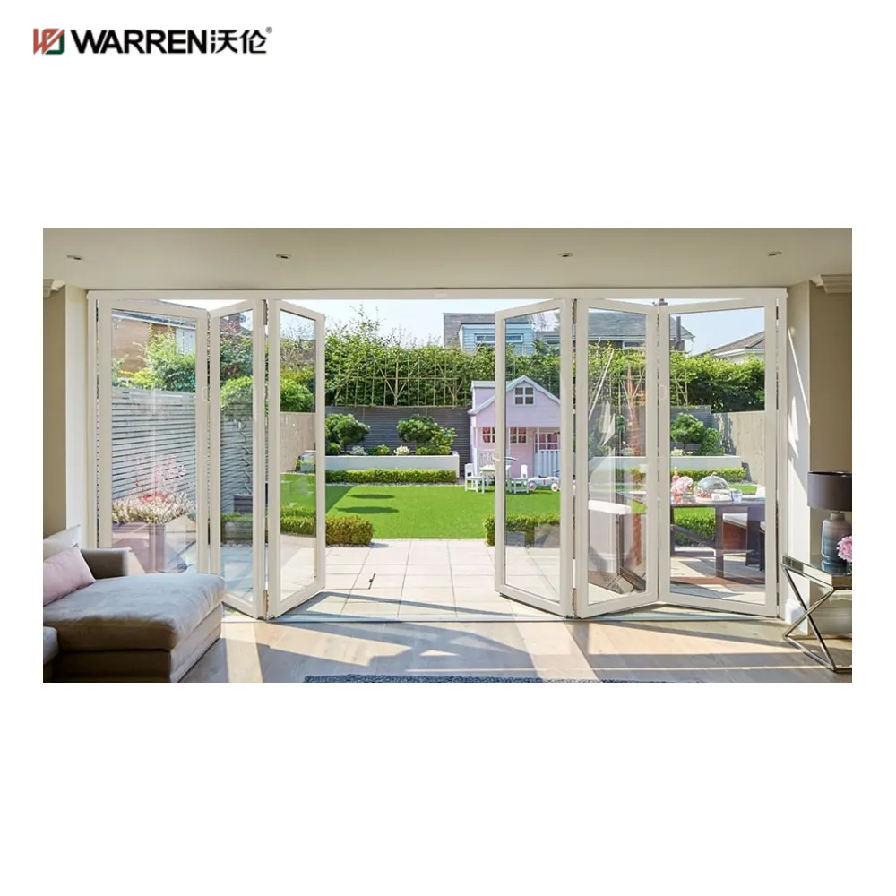 Warren 29ft Bifold Door Aluminum Bifold Glass Doors Interior