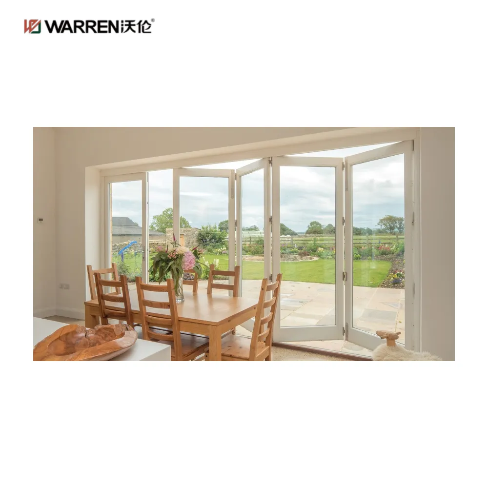 Warren 29ft Bifold Door Aluminum Bifold Glass Doors Interior