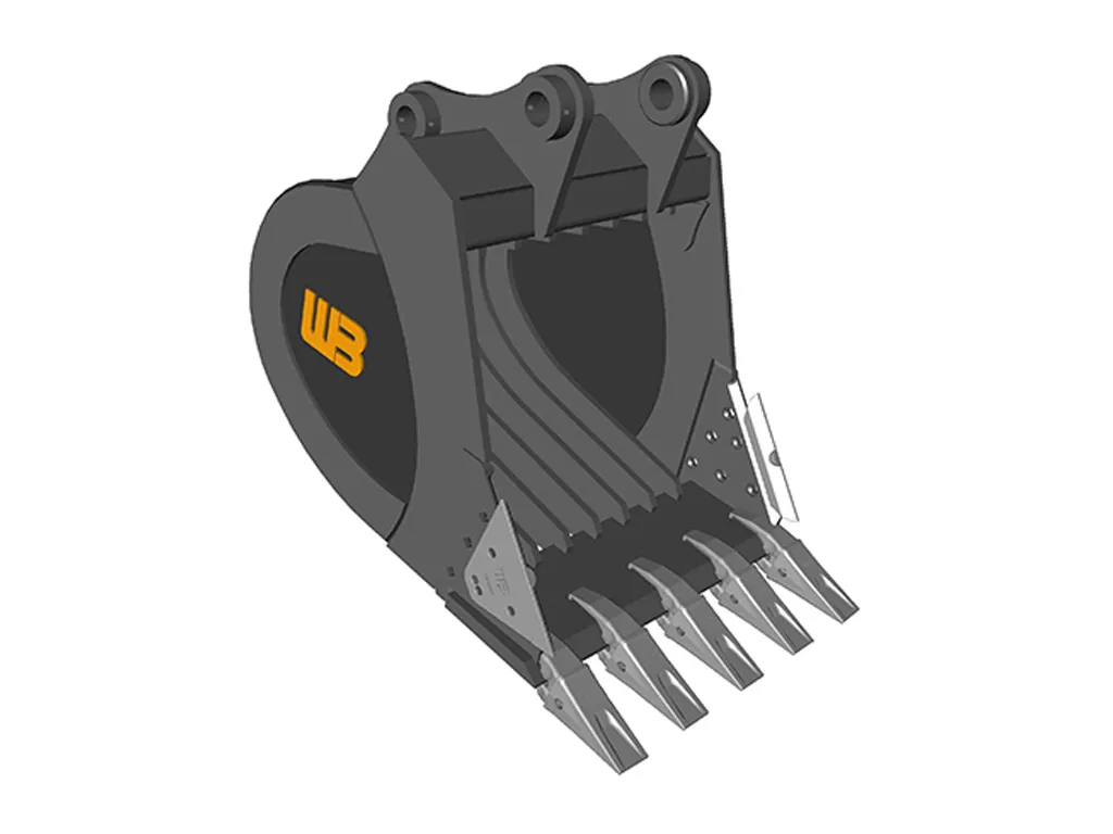 WERK-BRAU Skeleton Bucket for 11,000 - 16,000 lbs. Excavators. (Mini 3 & 4)