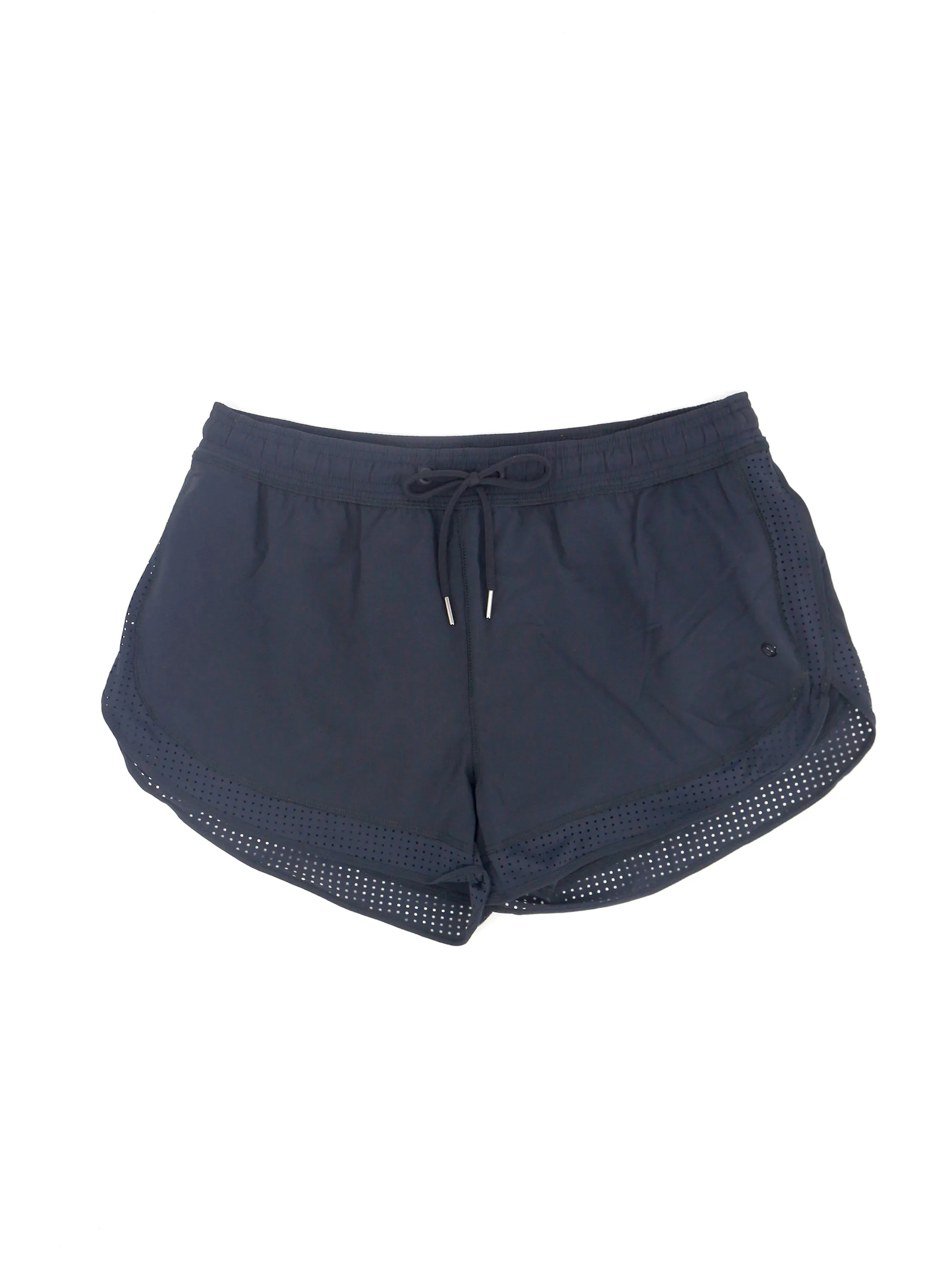 Women's Brand Logo Printed Short, Black
