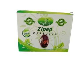Zipep Capsules - 120 Nos - Zigma Brand